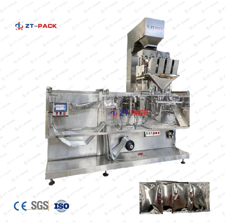 Granulate Horizontal Bag Packing Machine Weighing System